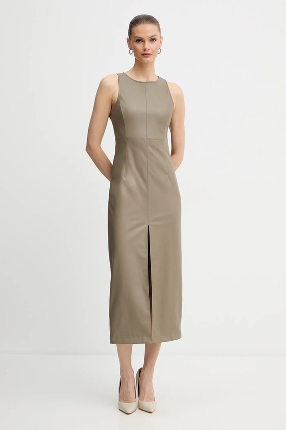 Šaty Armani Exchange midi zelená XW000674.AF16106