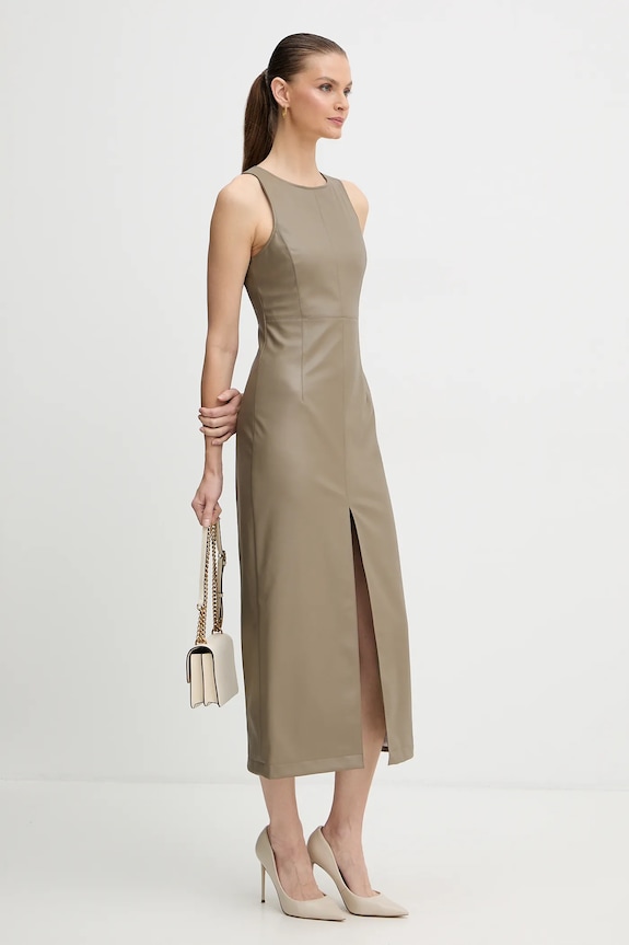 Šaty Armani Exchange XW000674.AF16106 zelená AW25