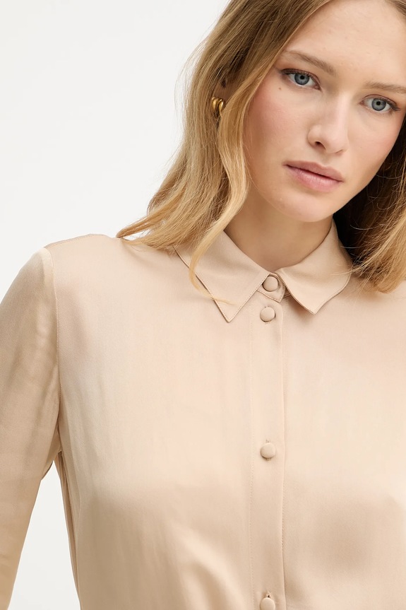 Armani Exchange sukienka XW001245.AF16121 beżowy