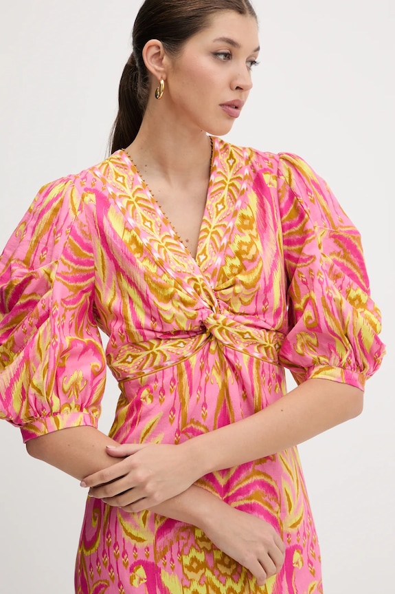 Φόρεμα Farm Rio ροζ 336601