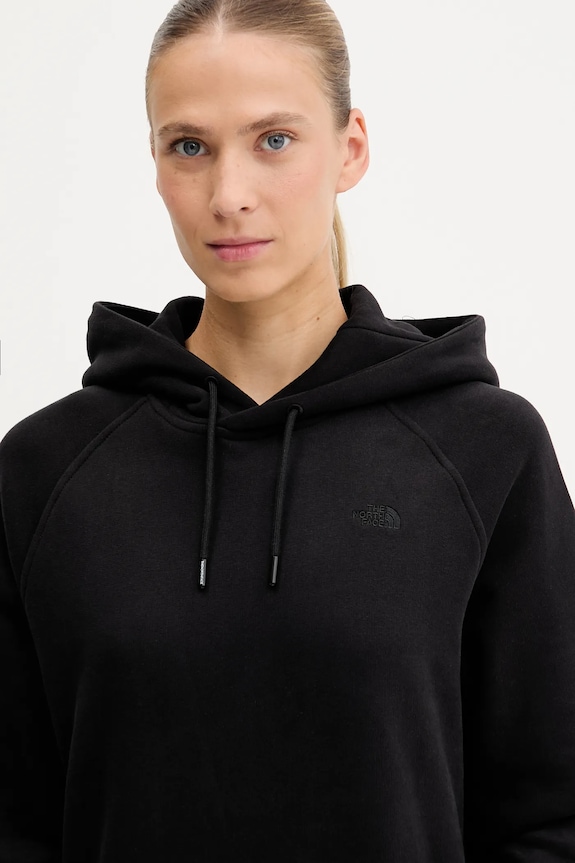 The North Face rochie din bumbac NF0A8E48JK31 negru