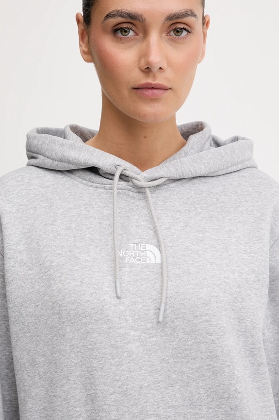 Šaty The North Face Essential Relaxed sivá NF0A8EEEDYX1