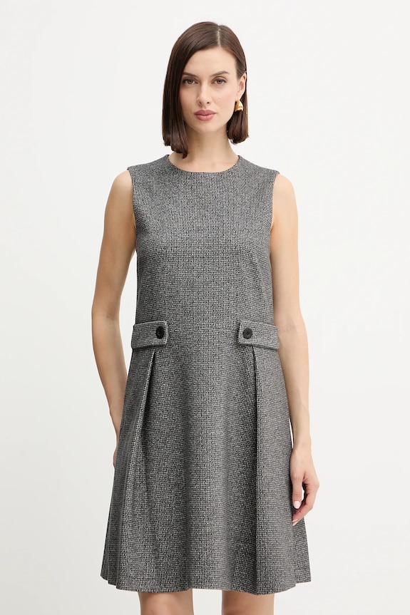 Weekend Max Mara rochie RIAD mini gri 2525626052600