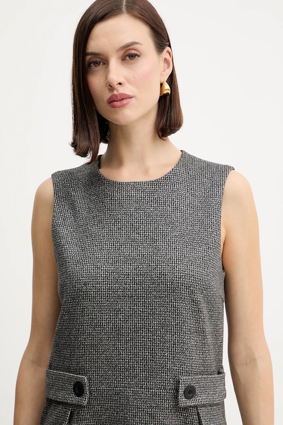 Weekend Max Mara rochie RIAD gri 2525626052600