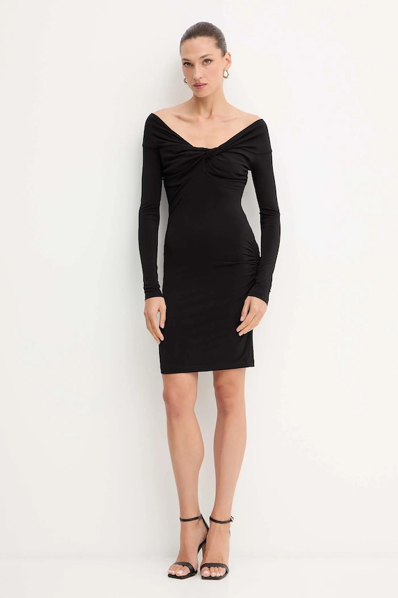 Šaty Patrizia Pepe 2A2964.J333 čierna AW25