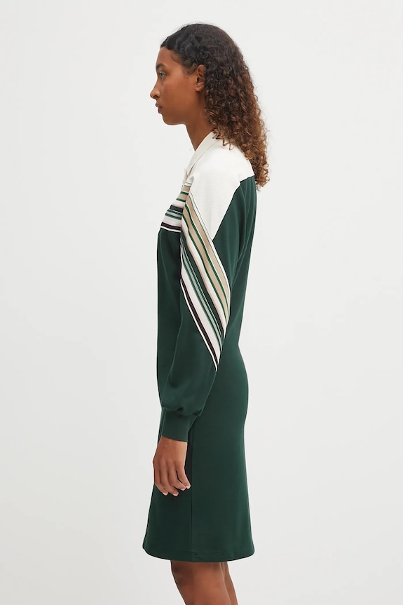 Šaty Lacoste EF5408 zelená SS26