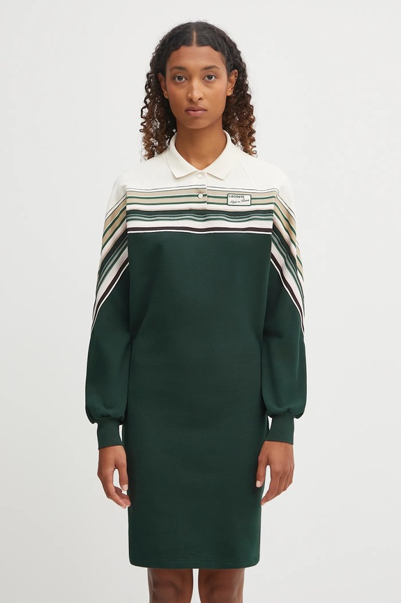 Oblečení Šaty Lacoste EF5408 zelená