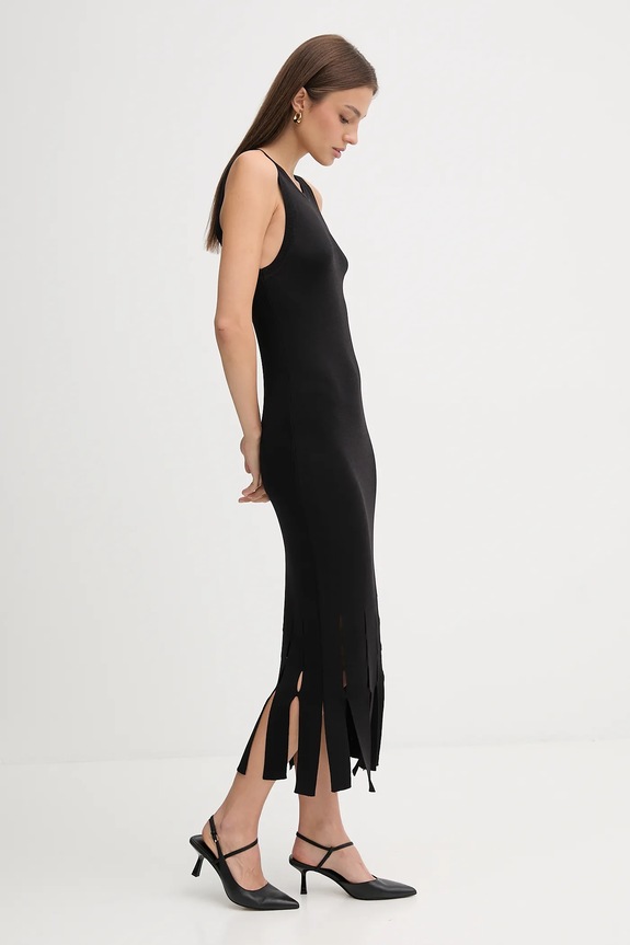 Dkny sukienka P5EUAX20 czarny AW25