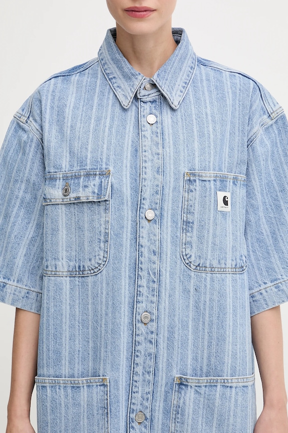 Φόρεμα Carhartt WIP W' Rylan μπλε I035578.32H12