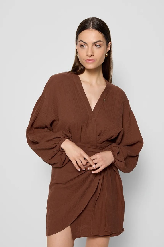 Abbigliamento Bizuu vestito MOULINS MOULINS.BRAZOWY marrone