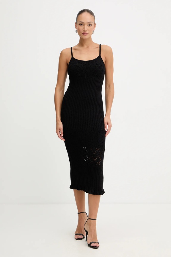 Φόρεμα Guess SHINJU W5BK91.Z4060 μαύρο AW25
