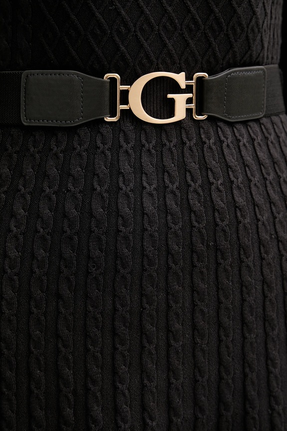 Šaty Guess HANA W5BK68.Z2YJ2 hnědá