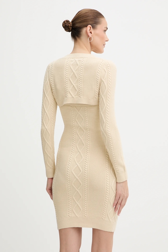 Oblečení Šaty Guess DAPHNE W5BK61.Z2ZK2 béžová