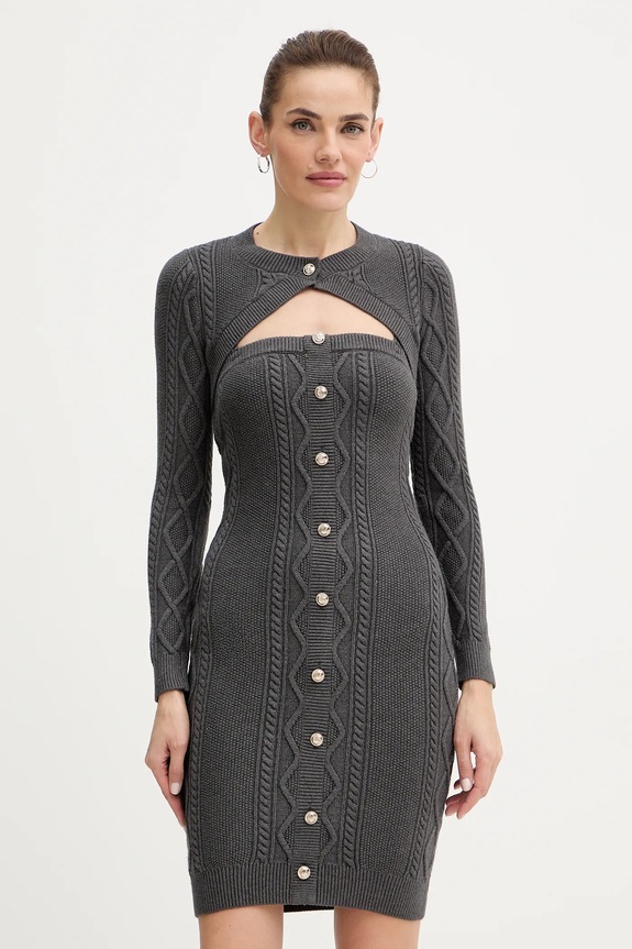Платье Guess DAPHNE casual серый W5BK61.Z2ZK2