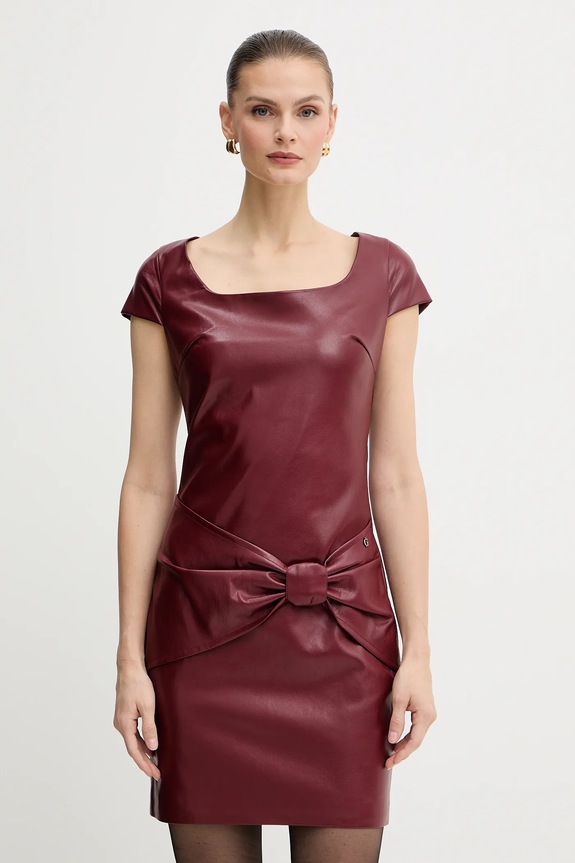 Guess ruha ALIENOR rövid burgundia W5BK55.WGIK0