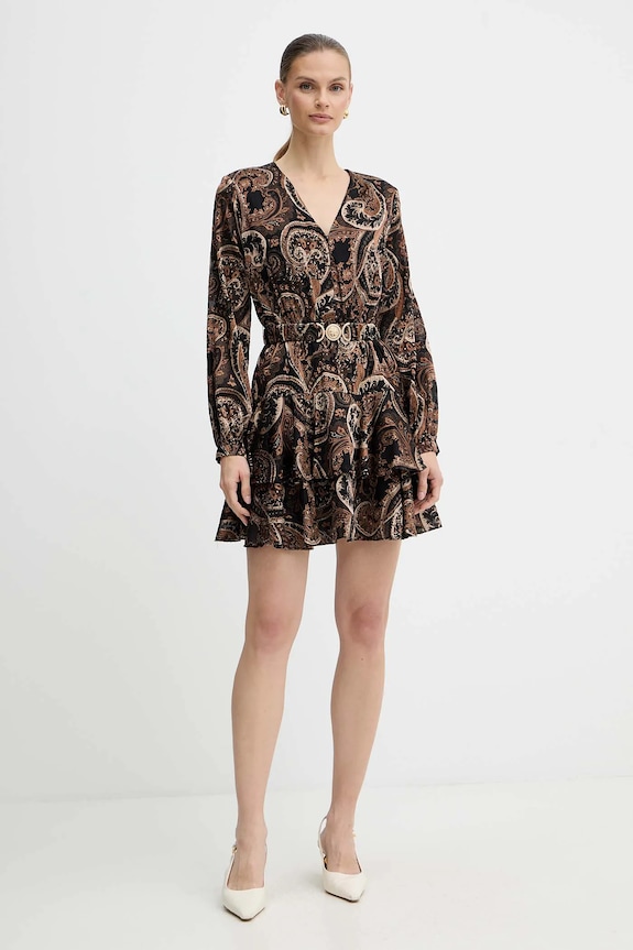 Сукня Guess CLARISSE W5BK53.W2770 коричневий AW25
