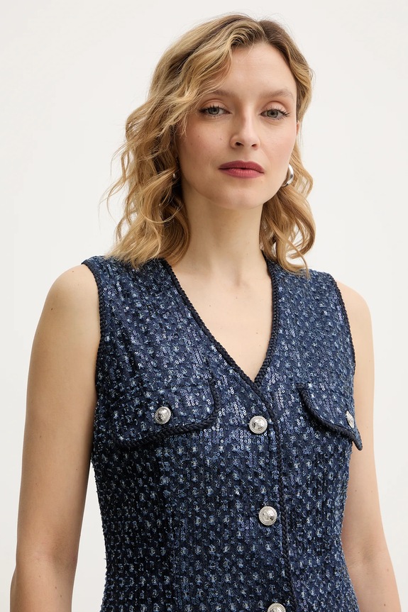 Guess sukienka GABRIELA granatowy W5BK41.D0771
