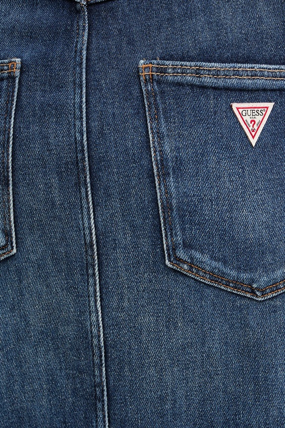 Guess sukienka jeansowa AMARA W5BK40.D0615 niebieski