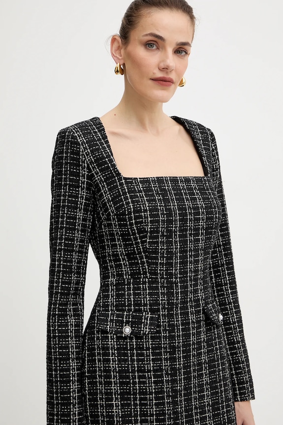 Šaty Guess SANDRA čierna W5BK20.W2382
