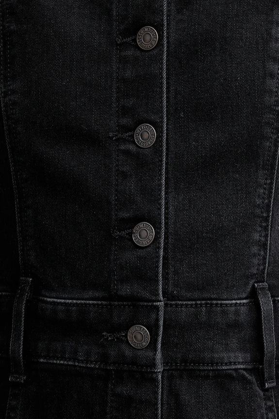 Levi's sukienka jeansowa 0002S.0005 czarny