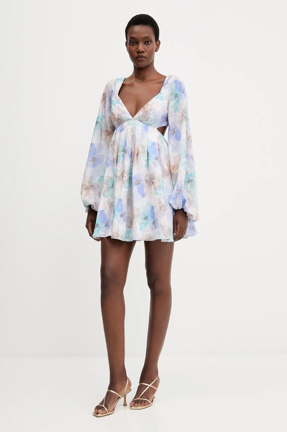 Bardot sukienka 59858DB2 niebieski AW25