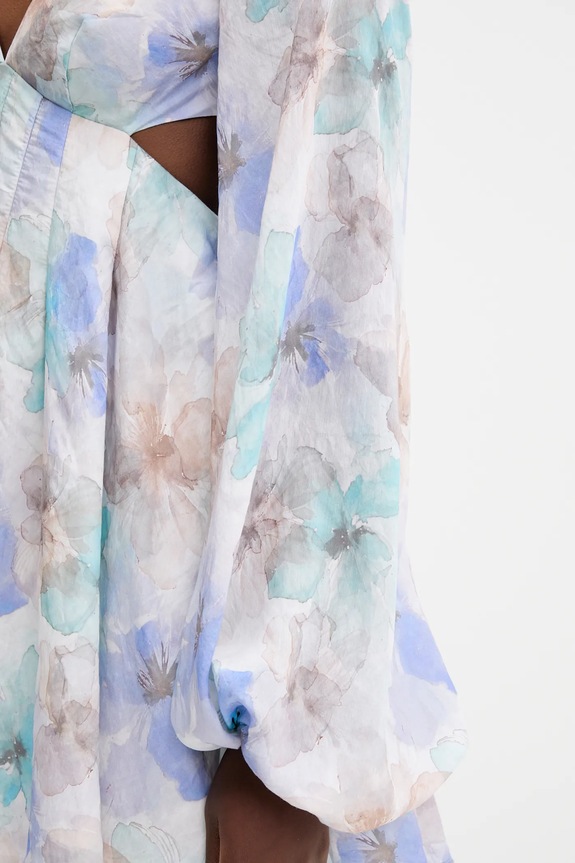 Bardot sukienka 59858DB2 niebieski