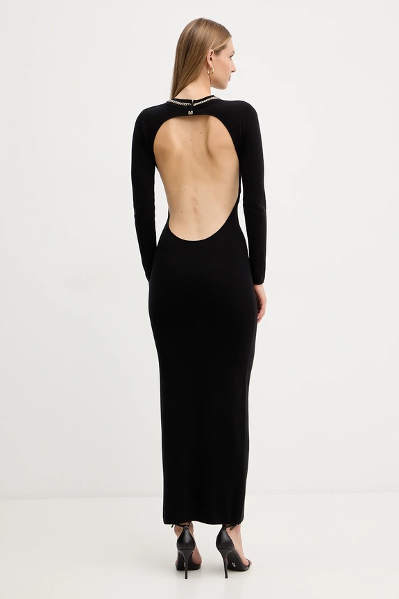 Ρούχα Φόρεμα με προσθήκη μαλλιού Marciano by Guess ABEL 5BGK03.5782Z μαύρο