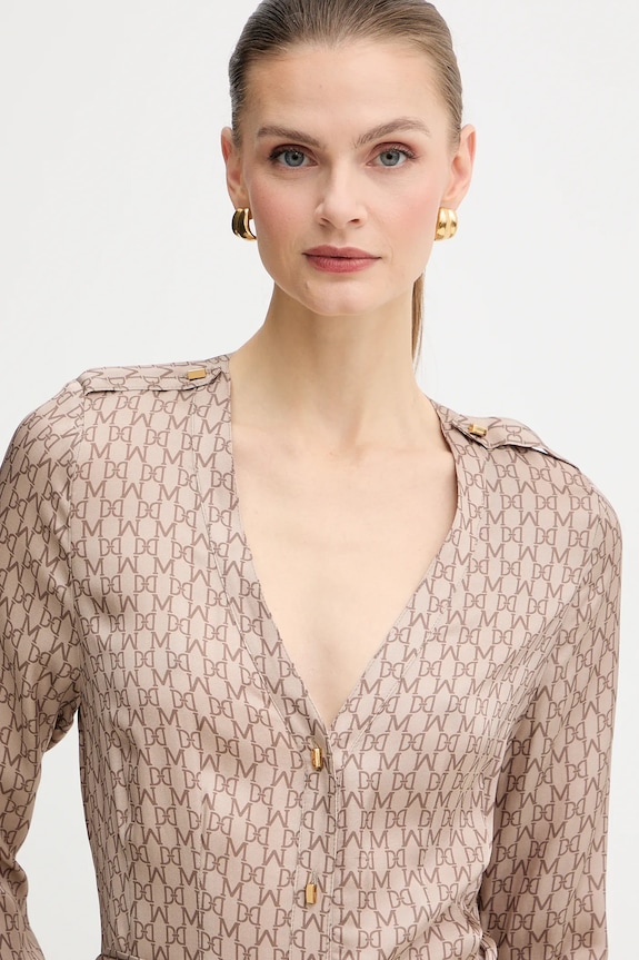 Marciano by Guess sukienka BRITNEY beżowy 5BGK54.7298A