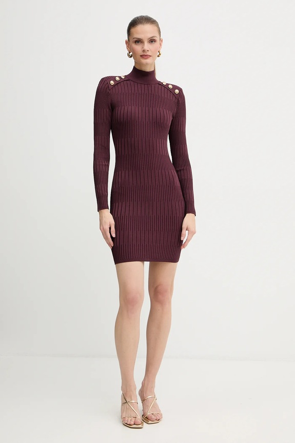 Marciano by Guess sukienka JANET 5BGK52.5881Z bordowy AW25