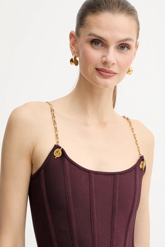 Haljina Marciano by Guess AISHA bordo 5BGK09.5036Z
