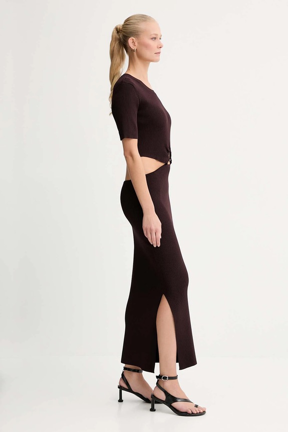 Φόρεμα Sessun 25105019 καφέ AW25