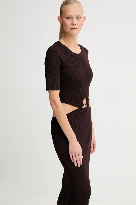 Φόρεμα Sessun καφέ 25105019