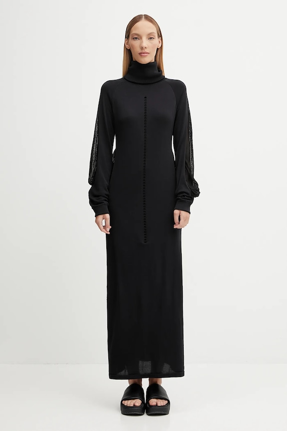Y-3 dress Hooded Knit jersey black JX2300