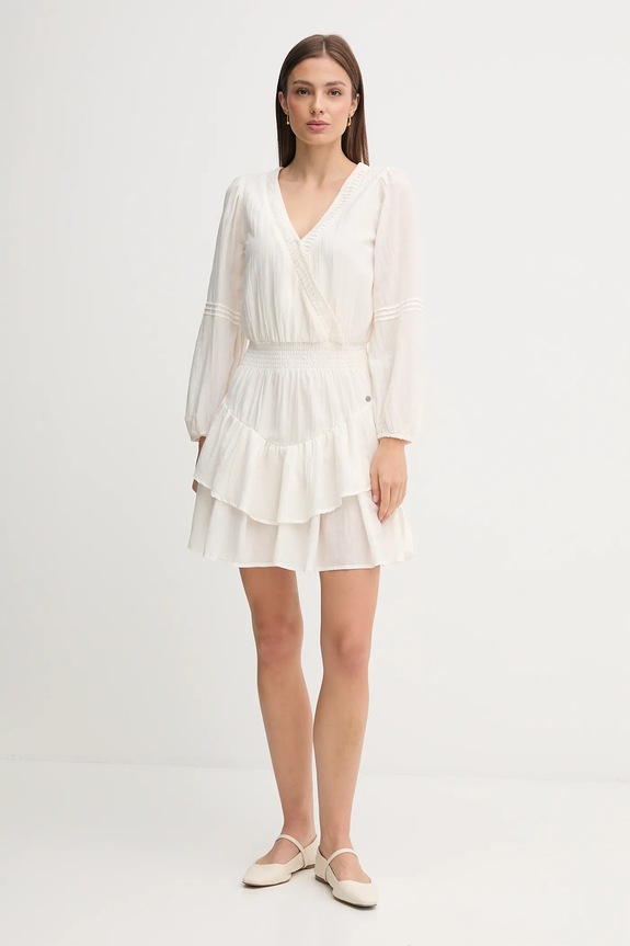 Pepe Jeans rochie PL9537702 bej AW25