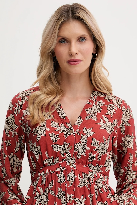 Φόρεμα Pepe Jeans πορτοκαλί PL9537695