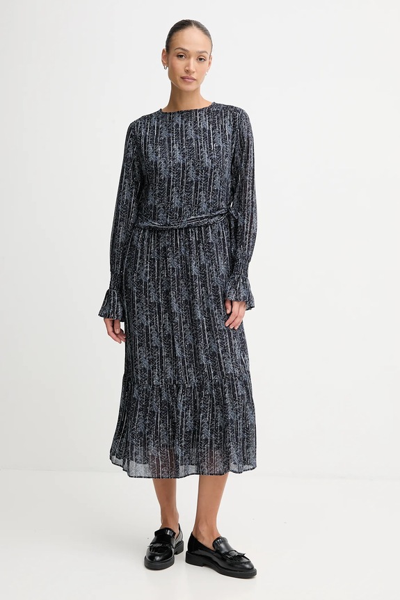 Šaty Pepe Jeans maxi námořnická modř PL9537722