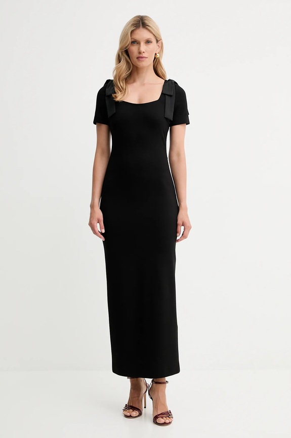 Twinset vestito maxi nero 252AP2106