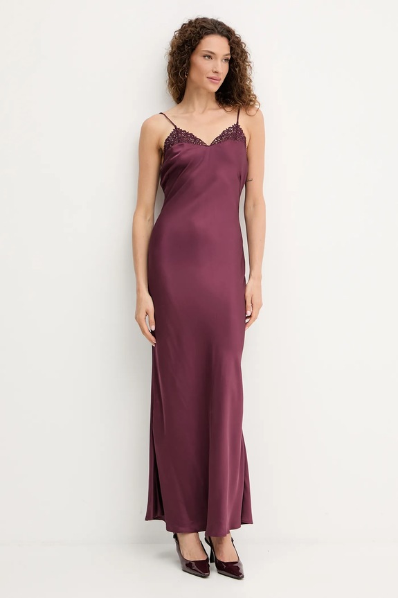 Haljina Twinset maxi bordo 252TP2480