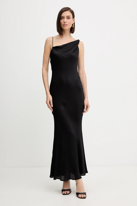 Рокля Twinset вискоза черен 252TP2360