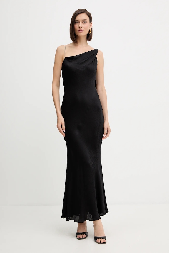 Рокля Twinset вискоза черен 252TP2360