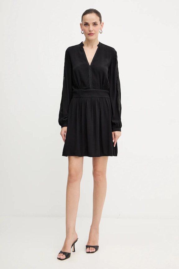 Twinset sukienka 252TP2150 czarny AW25