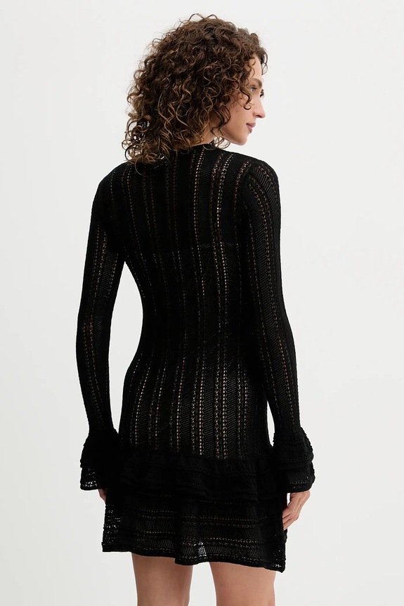 Odzież Twinset sukienka 252TP3180 czarny
