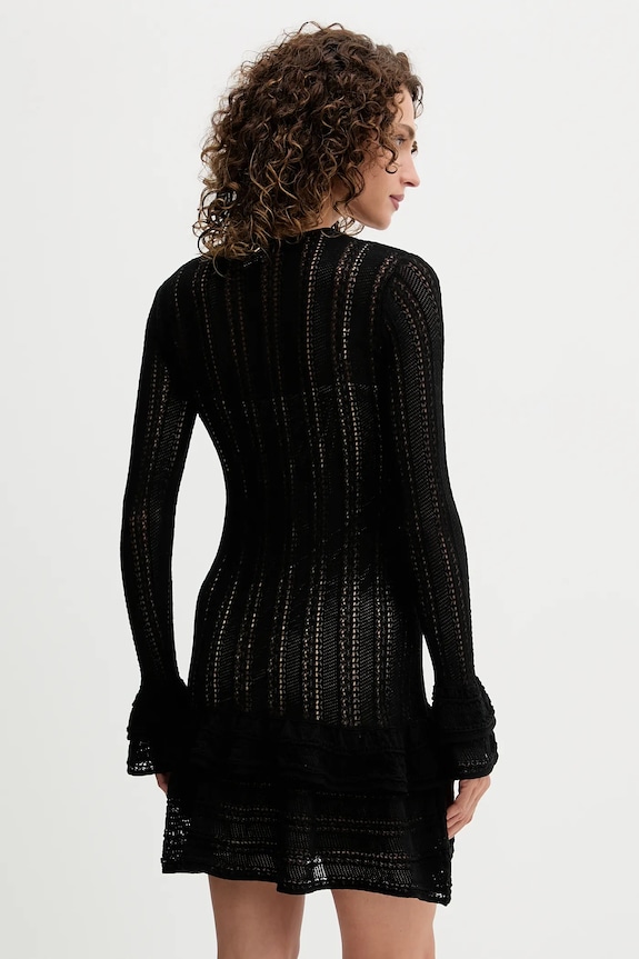 Odzież Twinset sukienka 252TP3180 czarny