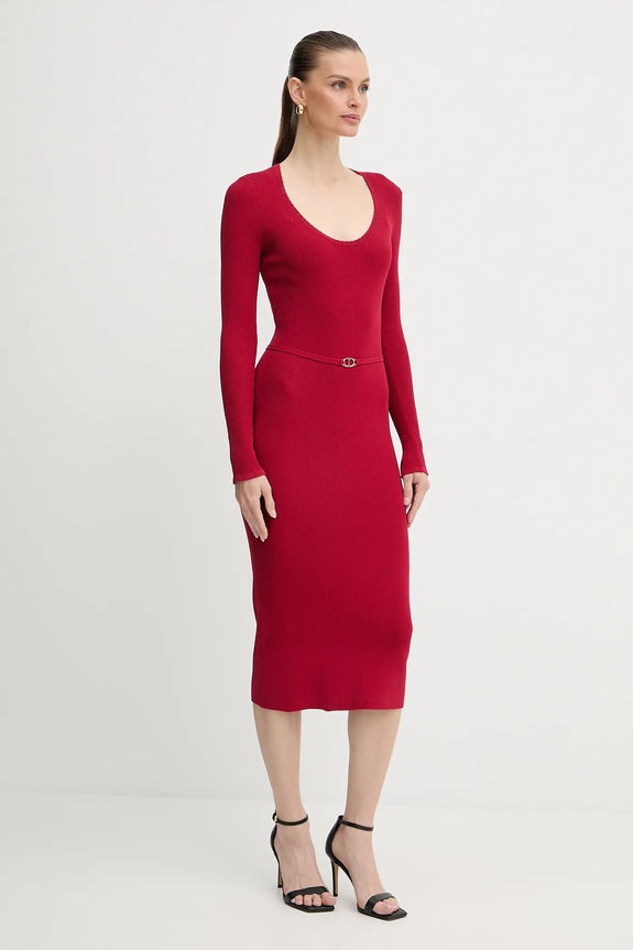 Twinset rochie 252TP3352 rosu AW25