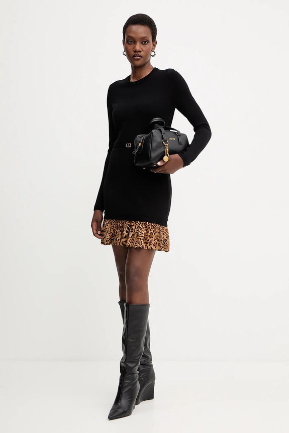 Φόρεμα Twinset 252TP3153 μαύρο AW25