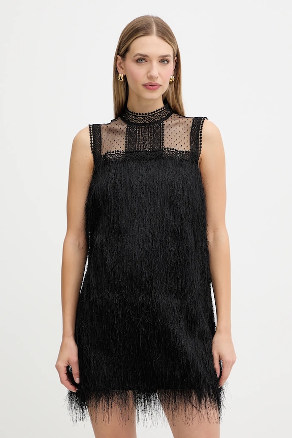 Twinset rochie mini negru 252TT2301