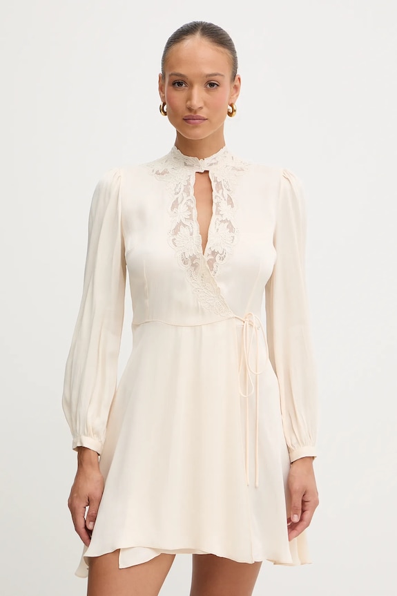 Twinset rochie mini bej 252TT2245