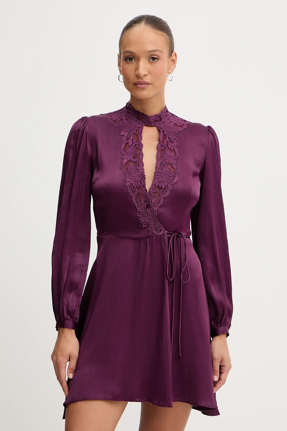 Šaty Twinset mini fialová 252TT2245
