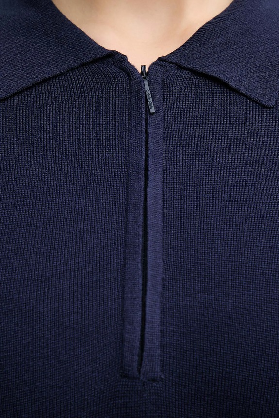 Šaty Calvin Klein Jeans LV044D321G tmavomodrá