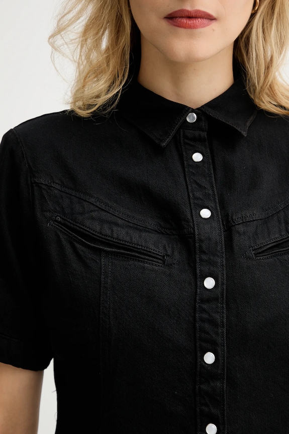 Levi's sukienka jeansowa 001HR czarny